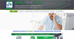 Desktop Screenshot of embopack.com